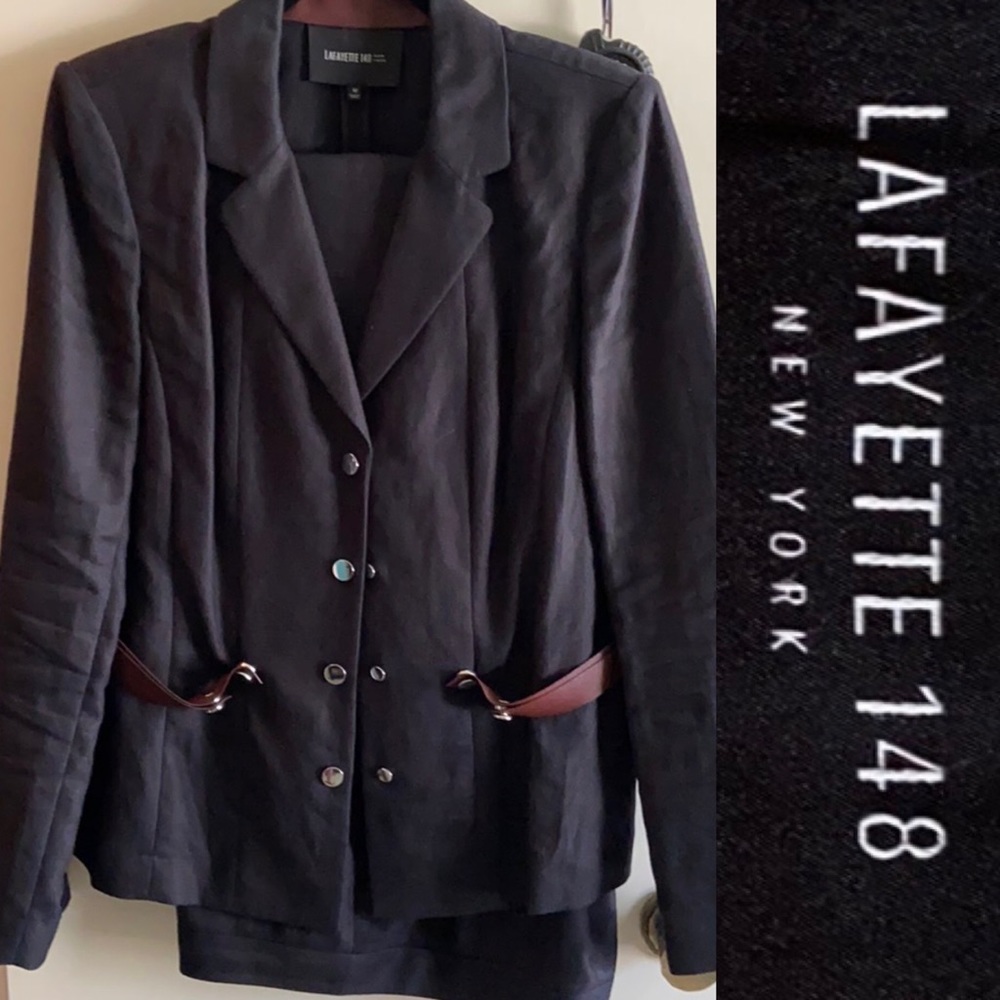 Lafayette linen suit